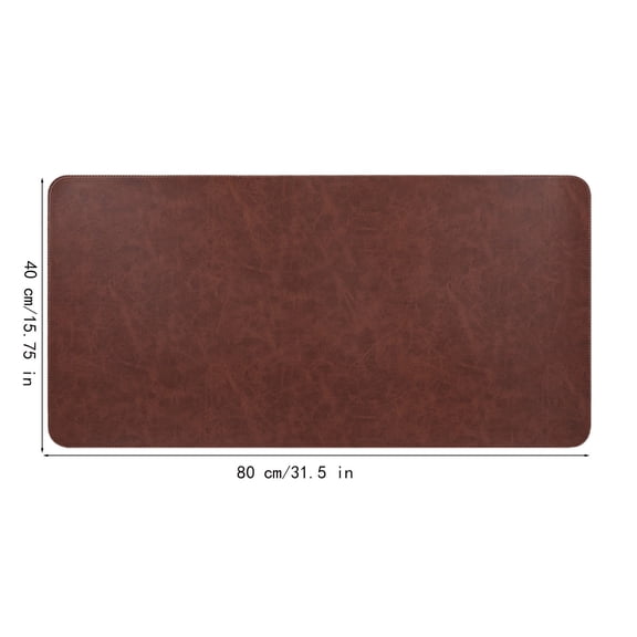 EGYMEN Large Mouse Pad, 16"x32" Gaming Desk Mat, Spacious Cork-Based Mouse Pad, Eco-Conscious Leather Surface Mouse Mat