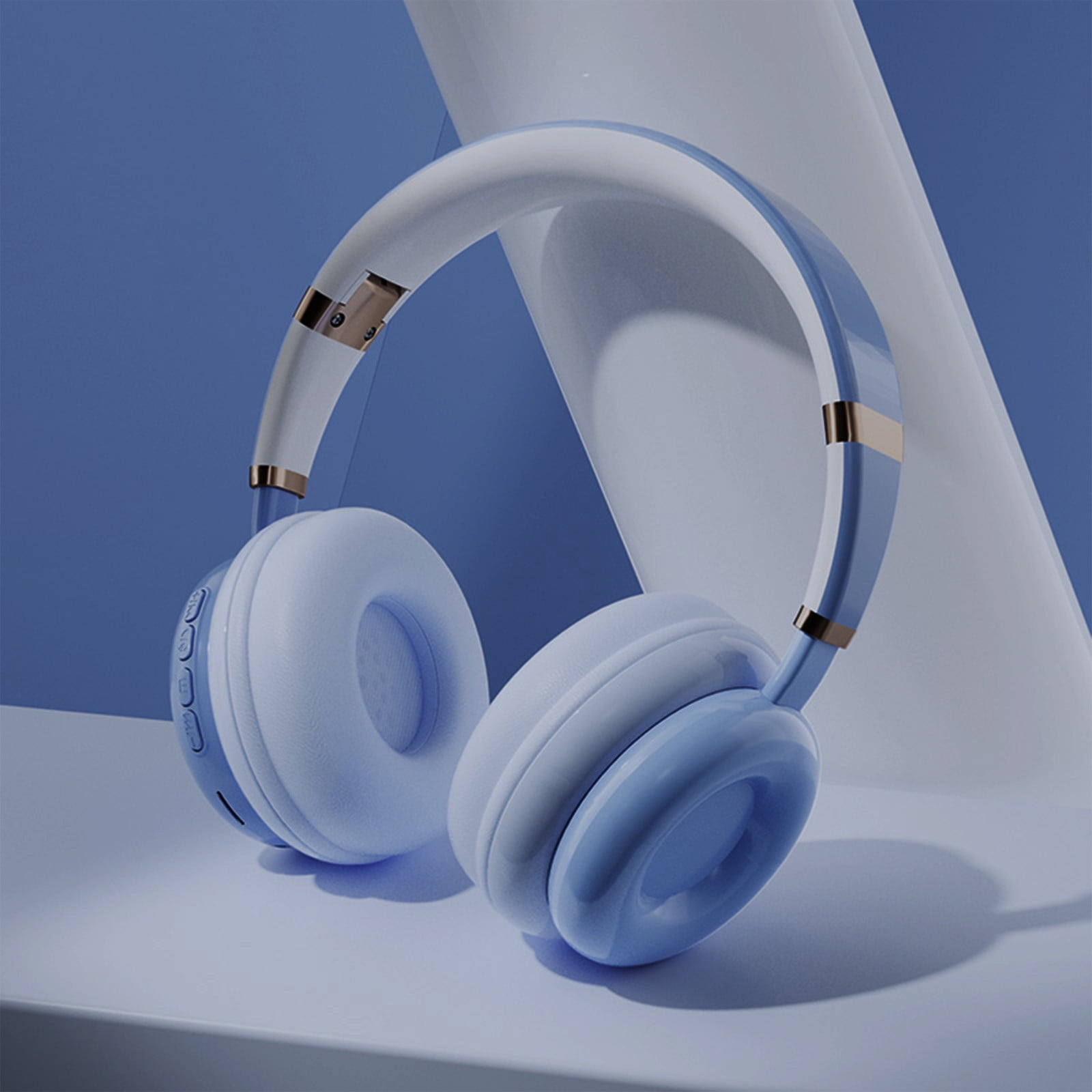 tonies ヘッドフォン ブルー 3歳以上 Tonies Foldable Wired Headphones for Kids - Light Blue