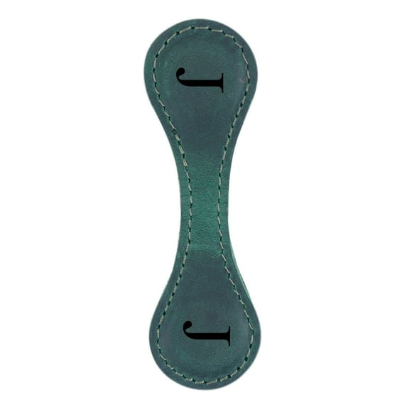 EGYMEN Magnetic Leather Bookmark, Personalized Book Lover Gift, Engraved Magnetic Bookmark for Her, Vintage Textured Leather Bookmark, Robust Reading Marker