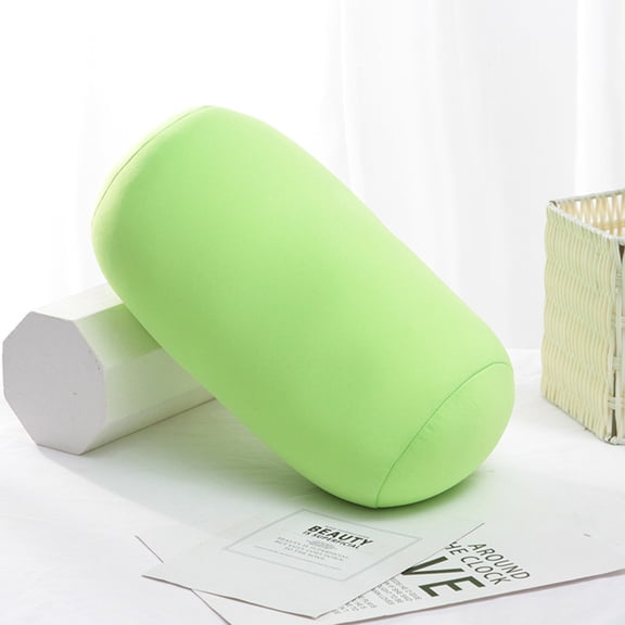 EGYMEN Memory Foam Cylinder Pillow, High-Density Neck Support Roll Cushion, Versatile Office Nap Pillow, Removable Cover Machine Washable, Portable Travel Comfort for Home and Car
