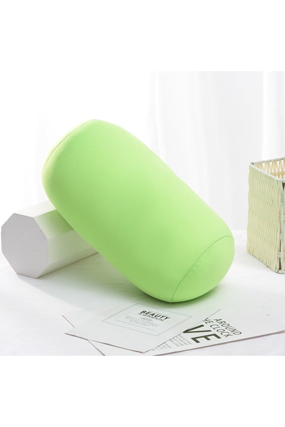 Memory Foam Cylinder Pillow, High-Density Neck Support Roll Cushion, Versatile Office Nap Pillow, Removable Cover Machine Washable, Portable Travel Comfort for Home and Car