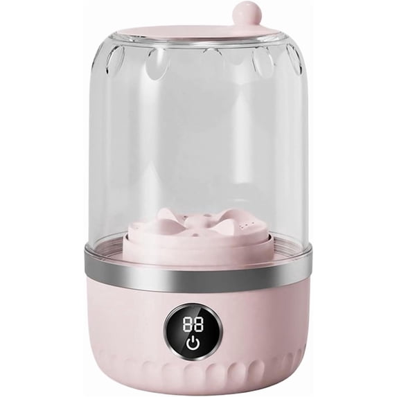 EGYMEN Mini Washing Machine, Compact Portable Washing Device for Small Living Spaces, Travel-Friendly Laundry Solution for Clothes and Delicate Fabrics