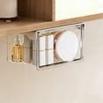 thumbnail image 1 of EGYMEN Mirror Cabinet Storage Box, Transparent Drawer Style Storage Container with Waterproof Design, Bathroom Organizer with Hanging Feature, Plastic Storage Box for Small Items, 1 of 6