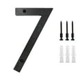 thumbnail image 1 of EGYMEN Modern Metal House Numbers, 5 Inch ABS Door Numbers for House Address, Black Weather-Resistant Exterior Signs, Easy Install Stylish Number for Mailboxes, Apartments, 1 of 6