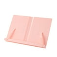 thumbnail image 1 of EGYMEN Multi-Functional Reading Stand, Adjustable Document Holder with One-Handed Page Flipping, Convenient Desktop Book Holder for Efficient Learning(Pink), 1 of 5