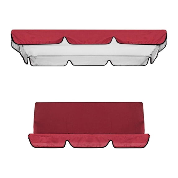 EGYMEN Oxford Cloth Canopy, Garden Seat Replacement Canopy, Suitable For Outdoor Garden Seats Or Hammocks, Providing Shade And Protection