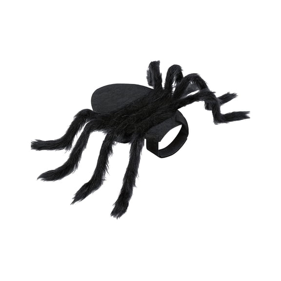 EGYMEN Pet Halloween Costume, Funny Spider Pet Outfit for Dogs and Cats, Adorable Spider Transformation Costume for Small Dogs(XXL)