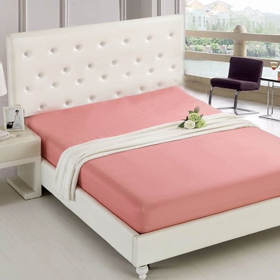 EGYMEN Polyester Bedspread, 80"x87", Brushed Bed Cover, Mattress Protective Cover, Waterbed Sheet
