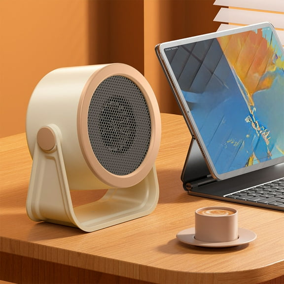 EGYMEN Portable Heater, Energy-efficient Mini Foot Warmer with Fast Heating Function, Compact Desktop Heater for Instant Warmth, Safe and Stylish Warm Wind Blower