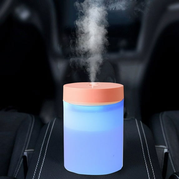 EGYMEN Portable USB Car Humidifier with Colorful LED Light and Aroma Diffuser for a Pleasant Driving Experience