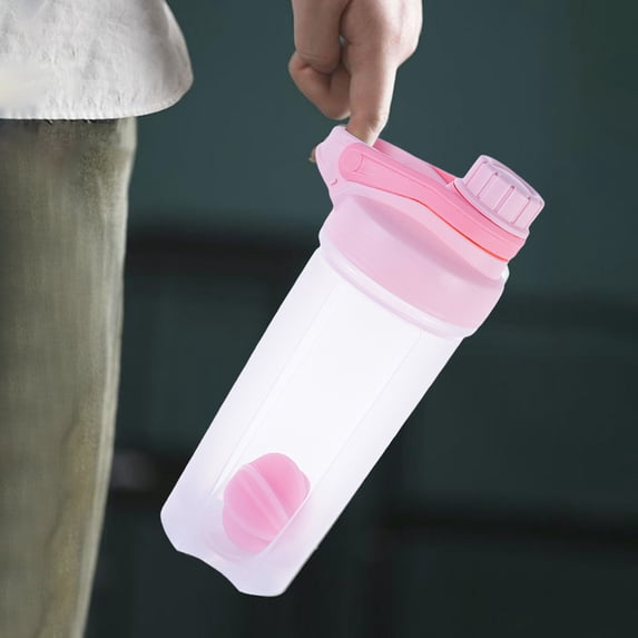 EGYMEN Protein Shaker Bottle, Portable Blender Cup with Scale, Handheld Fitness Water Bottle, Multi-Purpose Mixing Jug for Sports Drinks and Smoothies