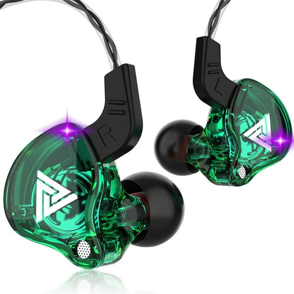 EGYMEN QKZ AK6 Sports Earphones In-ear Wired Headset with Mic Bass Stereo Sound Mobile Phone Earbuds Noise Isolating Ear Monitors