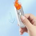 thumbnail image 1 of EGYMEN Rechargeable Lighter, Portable USB Rechargeable Lighter with Windproof Filament Ignition, Slim and Lightweight Lighter with Environmentally Friendly Design(White), 1 of 6