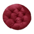 thumbnail image 1 of EGYMEN Round Floor Seat Pillows Cushions 17.5" x 17.5", Soft Thicken Yoga Meditation Cushion Reading Cushion Chair Pad Casual Seating for Adults & Kids(Red), 1 of 5