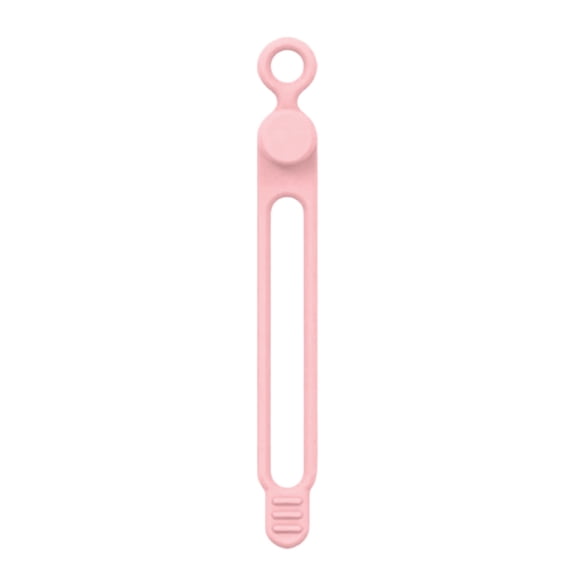 EGYMEN Silicone Cable Ties, Reusable Silicone Cord Organizers with Button Fasteners, Multi-purpose Cable Management Straps, Versatile Silicone Cable Holders