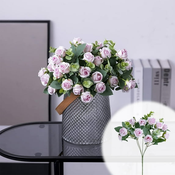 EGYMEN Artificial Rose Flower for Home and Event Decoration - Eco-Friendly and Low Maintenance Fake Rose Bouquet