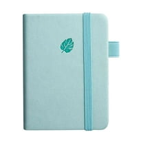 EGYMEN Small Notebook, Compact Portable Notepad with Thick Pages, Mini Pocket-sized Journal for Notes and Ideas, Handy A6 Writing Pad for Daily Use(Green)