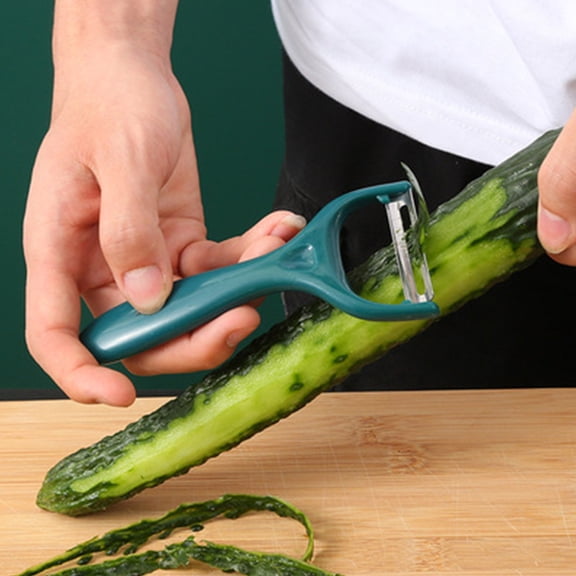 EGYMEN Stainless Steel Peeler Potato Peeler Fruit Peeler Vegetable Scraper Kitchen Grater Kitchen Tool Multifunctional Peeling Device Efficient Fruit and Vegetable Peeler (Green)