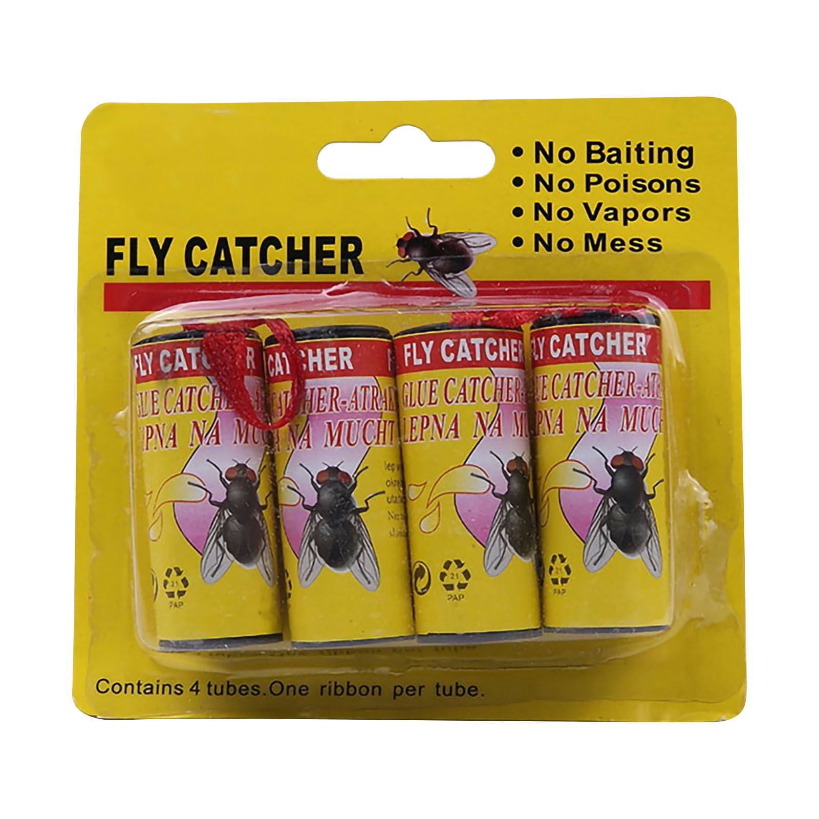 EGYMEN Sticky Insect Glue Paper Catcher Trap, NonChemical Mosquito