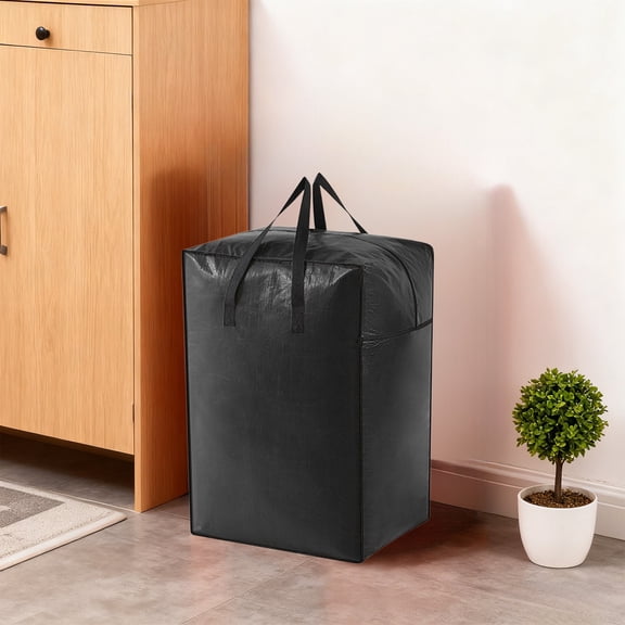 EGYMEN Storage Bag, Large Capacity Organizer Bag for Clothes and Bedding, Portable Moving Storage Bag for Quilts and Toys, Foldable Travel Storage Solution for Home and Dormitory
