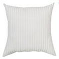 thumbnail image 1 of EGYMEN Striped Cloth Cushion Insert, Soft Pillow Core with Polyester Filling, Vacuum Compressed Square Cushion Insert, Easy Care Decorative Pillow Filler(16"x16"), 1 of 6