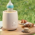 thumbnail image 1 of EGYMEN USB Charging Electric Baby Milk Shaker, 360° Rotation for Even Stirring, Fits All Bottles Up to 200ml, Perfect for Travel and Home Use, Includes USB Cable, 1 of 9