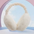thumbnail image 1 of EGYMEN Winter Thickened Earmuffs, Foldable Hamburg Earmuffs, Warm Ear Protection for Cold Weather, Windproof and Soft Ear Warmers for Outdoor Activities, 1 of 5