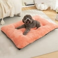 thumbnail image 1 of EGYMEN Winter Warmth Pet Mat, 12"x18" Cozy Thickened Pet Cushion for Cats and Dogs, Insulated Sleeping Blanket for Pets, Soft and Durable Pet Litter Mat(Pink), 1 of 6