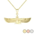 thumbnail image 1 of EGYPTIAN GODDESS PENDANT NECKLACE IN GOLD (YELLOW/ ROSE/WHITE) :  10K  Pendant with 16" chain, 1 of 1