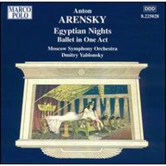Pre-Owned Arensky: Egyptian Nights (CD 0636943502822) by Alexander Avramenko (violin), Vladimir Kolpashnikov (cello), Moscow Symphony Orchestra, Dmitry Yablonsky (conductor)