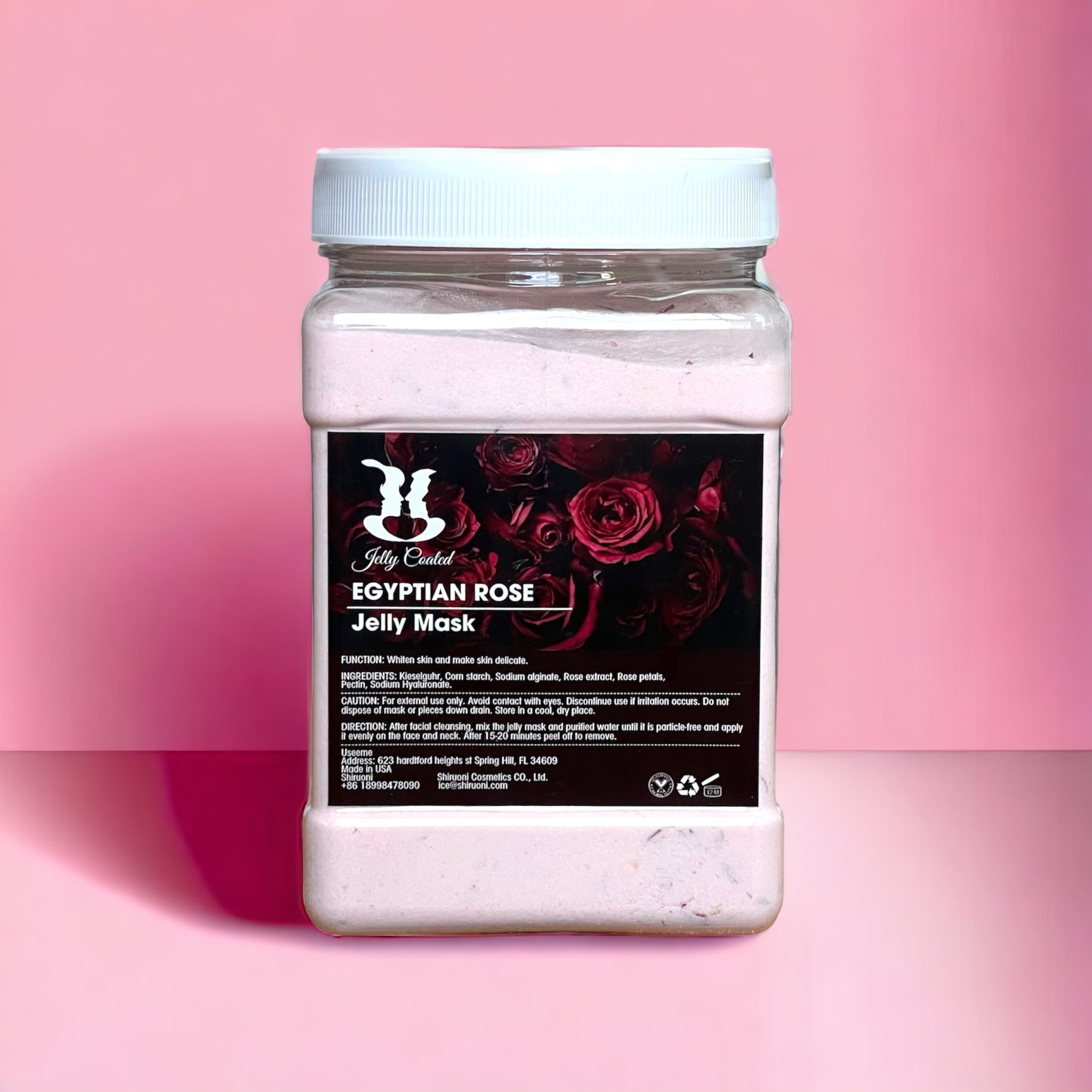 EGYPTIAN ROSE Jelly Mask for Facials Peel Off Hydrojelly Mask