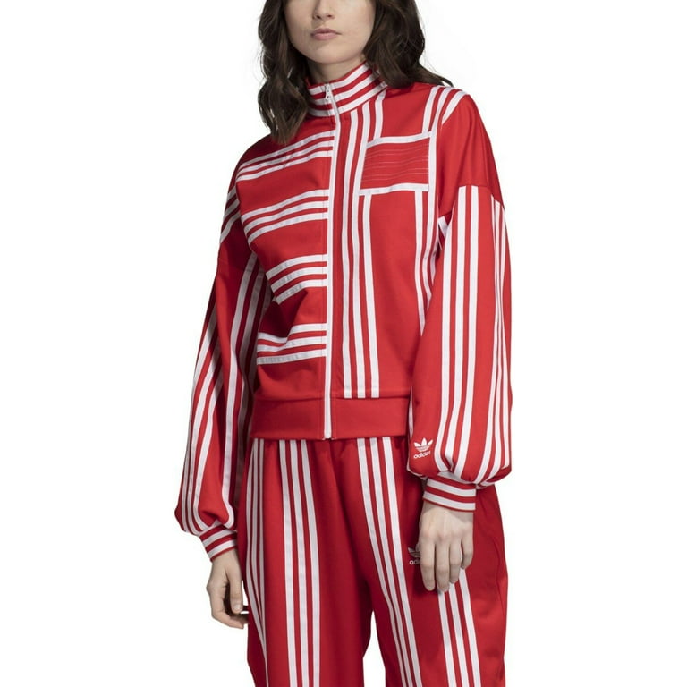EH6041 Womens Adidas Originals x Ji Won Choi Striped Active Jacket