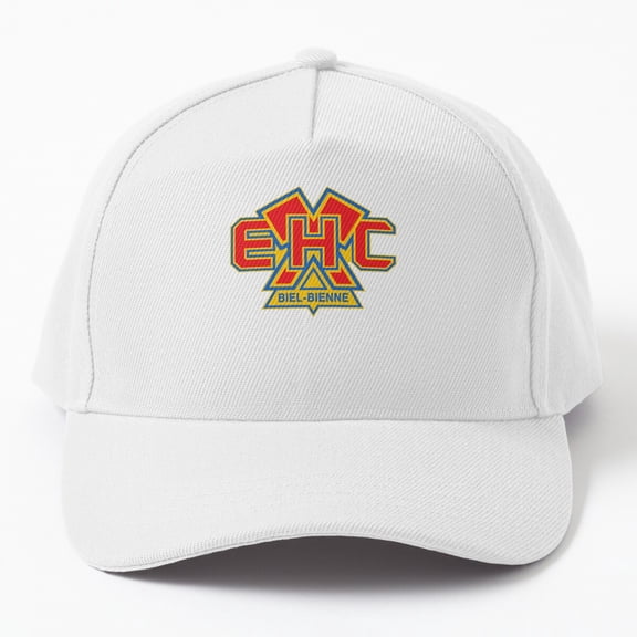 EHC Biel Bienne Swiss Hockey Baseball Cap, Sports Fan Hat Style