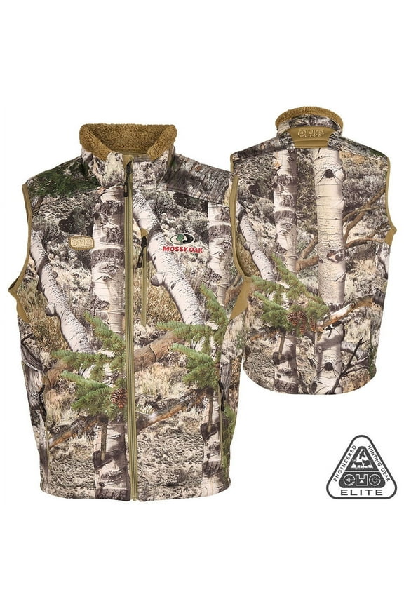 EHG Elite Mossy Oak Blackburn Mid-weight Hunting Vest (L)- MOMC