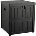 thumbnail image 1 of EHHLY 51 Gallon Resin Package Delivery Box for Outside, Lockable Secure Package Bin Delivery Box for Front Porch, Large Deck Boxes Outdoor Waterproof, Delivery Driver Snack Box for Porch, Black, 1 of 4