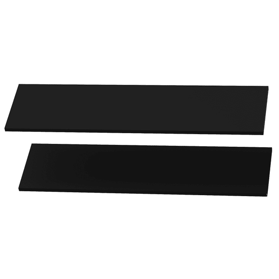 EHHLY 60 Cuft Outdoor Storage Shed Shelf, Outdoor Storage Cabinet Metal Shelves for 5.7x4.8 Ft Storage Shed, Vertical Resin Storage Shed Accessories, Black