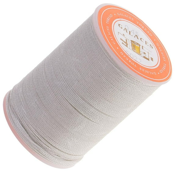 EHJRE 0.45mm Leather Sewing Waxed Thread Stitching Repair Grey