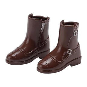 EHJRE 1/8 Scale Boots Model Dress up Cosplay Simulation Trendy Costume Accessories brown