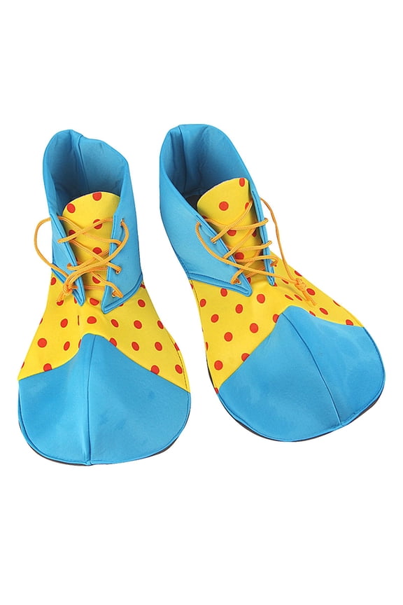 1 Pair Halloween Clown Shoes Funny Fancy Dress up for Carnival Stage Performance M