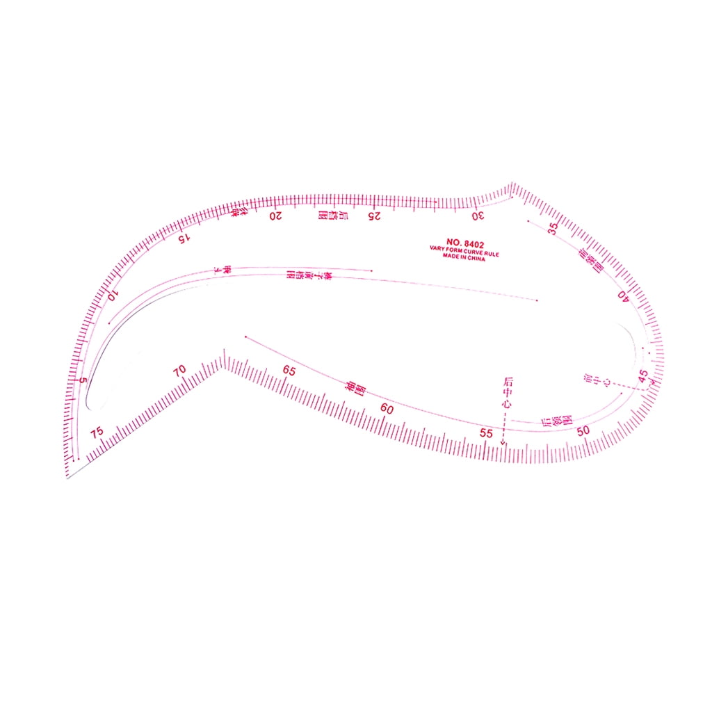 EHJRE 1 Piece Multi-function Armhole Curve Ruler Measure For Sewing ...
