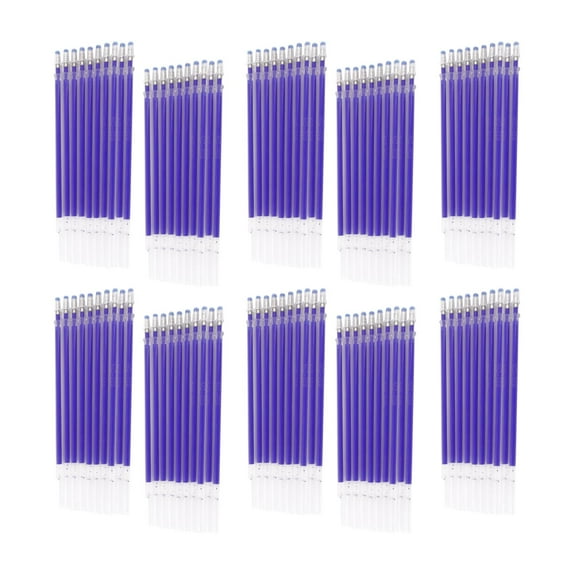 EHJRE 100 Pcs Hot Erasable Pen Refills, Heated Disappearing Marking Pen Refills Blue