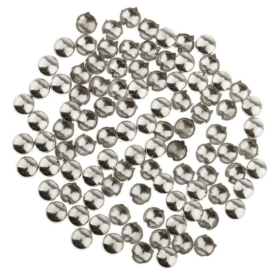EHJRE 100Pcs Round Dome Rivet Studs Spots for Clothing Hat Bag Craft