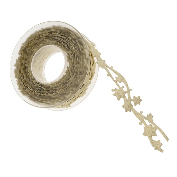 EHJRE 10m Trims Ribbon Gold/ Christmas Wedding Ornaments Gold