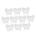 thumbnail image 1 of EHJRE 10pcs Clear Tealight Cups Cup Cute Scented Candle Holder Home butterfly 49mm, 1 of 5