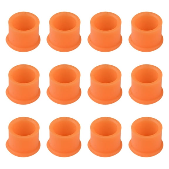 EHJRE 12 Pieces RCA Caps Dustproof RCA Port Covers RCA Connector Dustproof Caps Protectors Convenient for Speakers CD Players