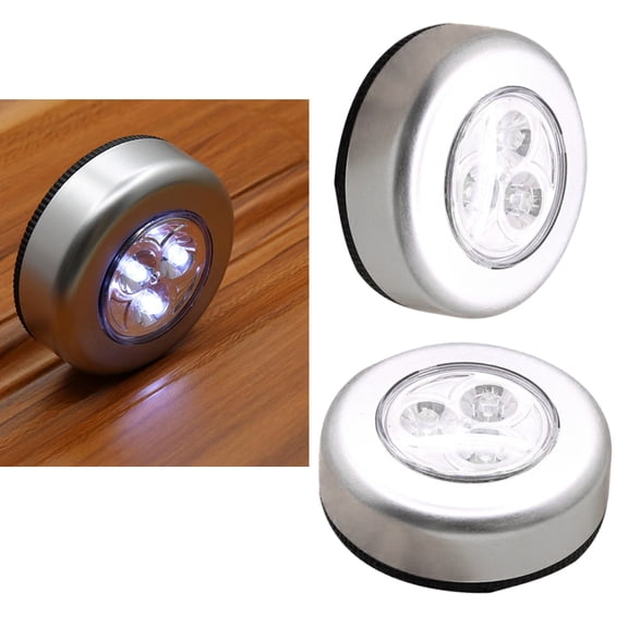 EHJRE 2 LED Closet Lights, Under Cabinet Lighting Battery Powered Night Lights, Led Light for Closet,Tap Wardrobe, Kitchen Locker