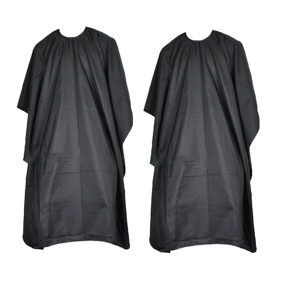 EHJRE 2 Pieces Hairdresser Barbers Cape Hair Cutting Waterproof For Home Use Salon