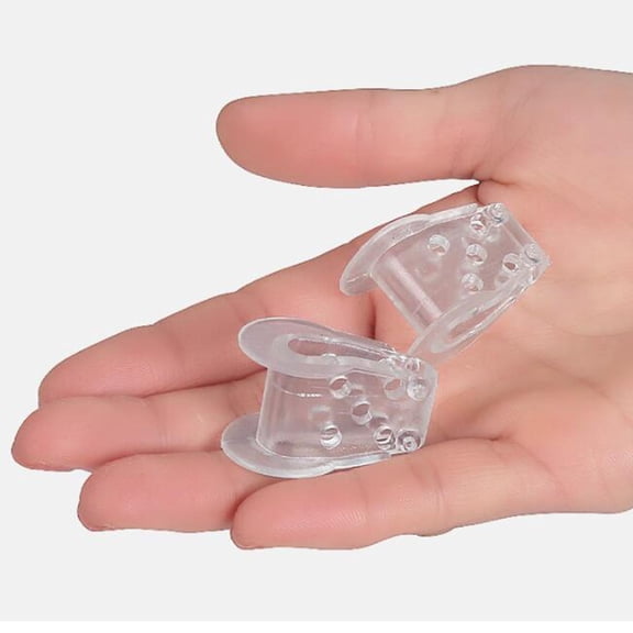 EHJRE 2 Pieces Soft Toe Separators, Washable Bunions Corrector, for Overlapping Toes, Big Toe Alignment, Bunions, Toes, Bent Toes Stretcher