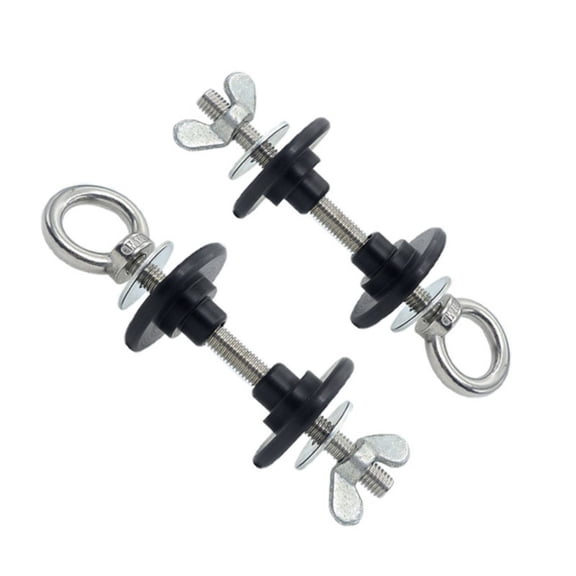 EHJRE 2 Units Pull Down Attachment Gym Fixing Pin Quick Weight Adjustment Easy Install for Home Squat Rack Cable Station