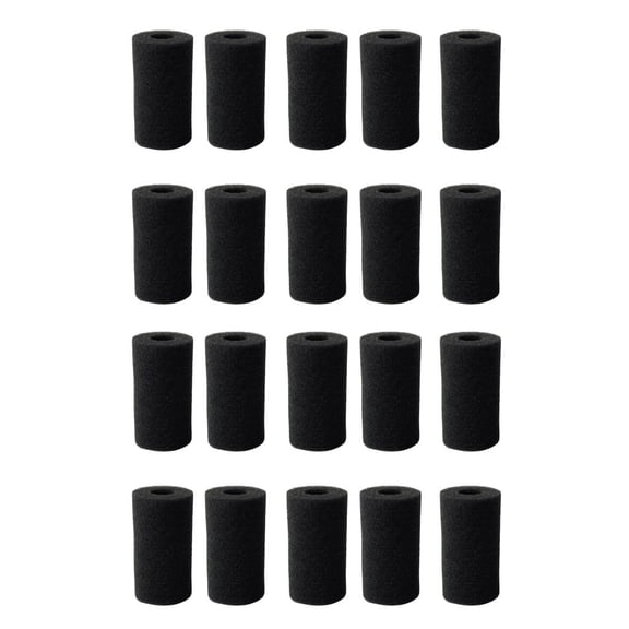 EHJRE 20 Pcs. Pre-filter Sponge Pre-filter Foam Rollers Compatible Filter Accessories